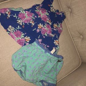 Matilda Jane tank and bloomer set 6/12 months